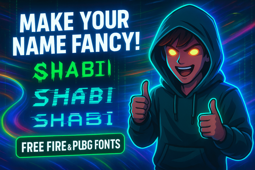 fancy text generator for gamers
