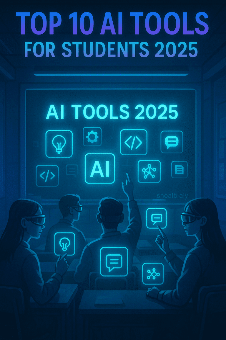 Top 10 AI Tools That Are Changing Student Life in 2025